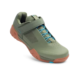 Mallet Enduro Speed Lace Clip-In Shoes - Green/Gum