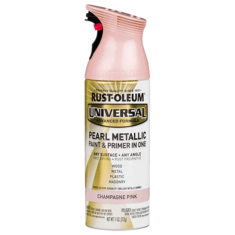 11 OZ Universal Metallic Spray Paint - Champagne Pink