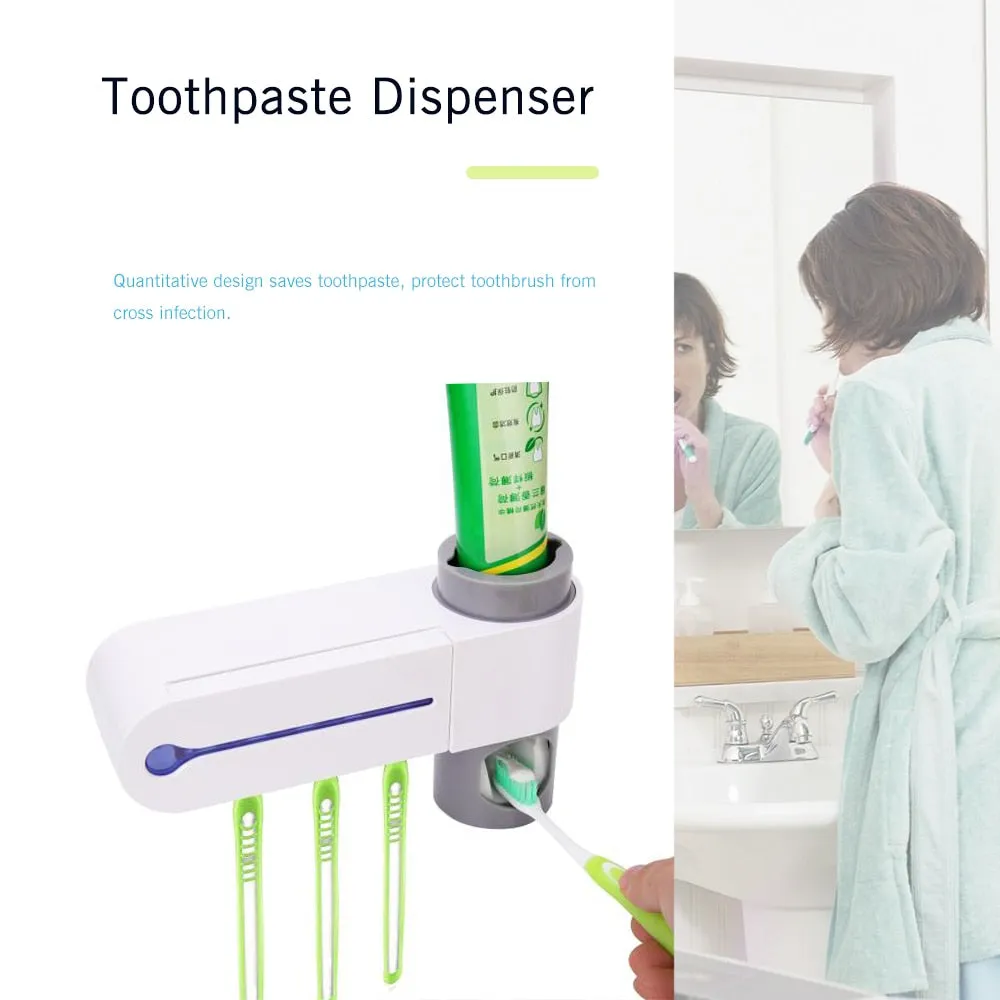 2-IN-1 Ultraviolet Toothbrush Disinfector