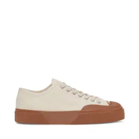 2432 Twisted Herringbone Sneakers - Off White Amber Brown