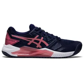 Asics Womens Gel Challenger 13 Tennis Shoes - Peacoat/Smokey Rose