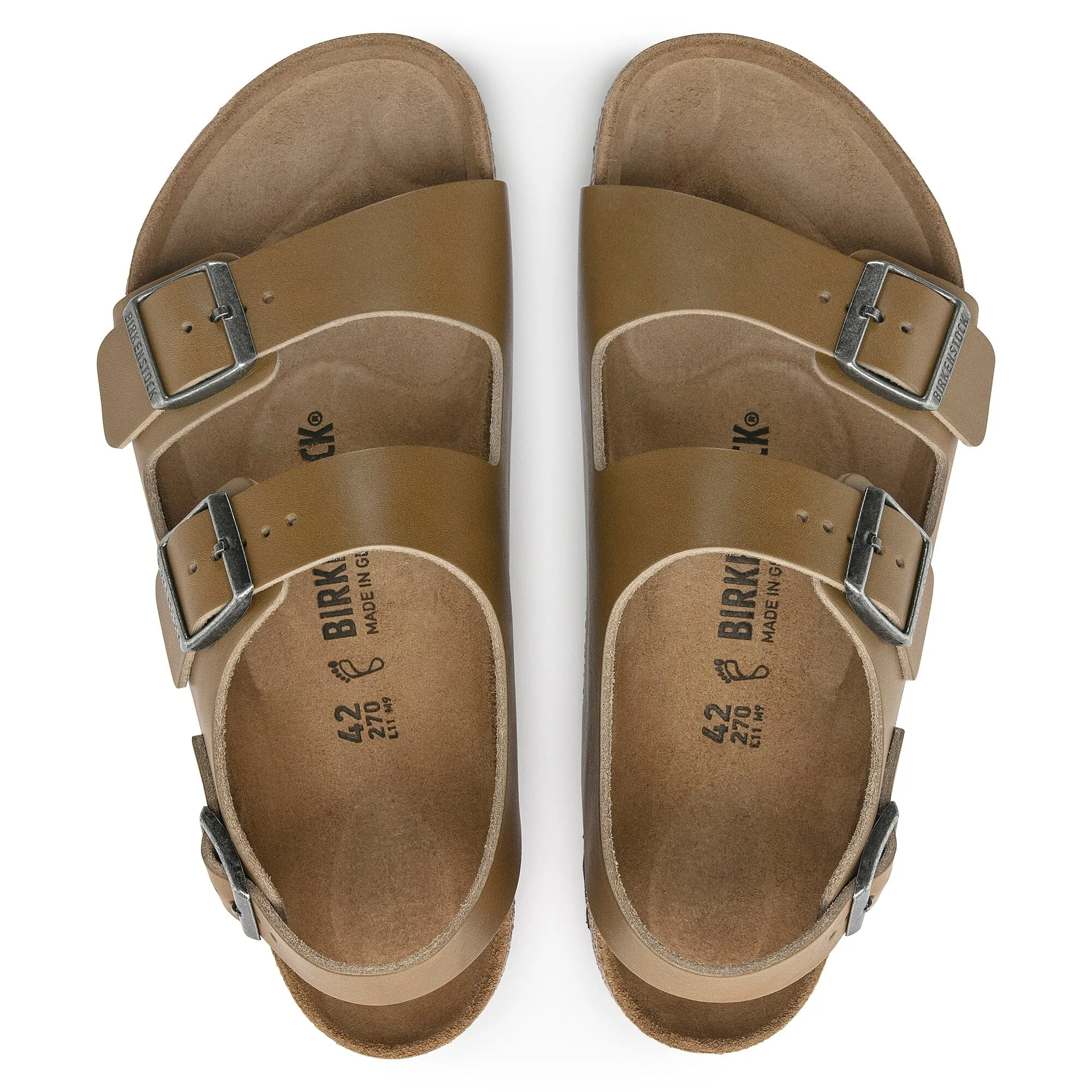 BIRKENSTOCK MILANO LEATHER MEN'S - FINAL SALE!