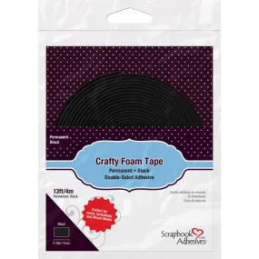 Black Foam Tape | 0.375x13'