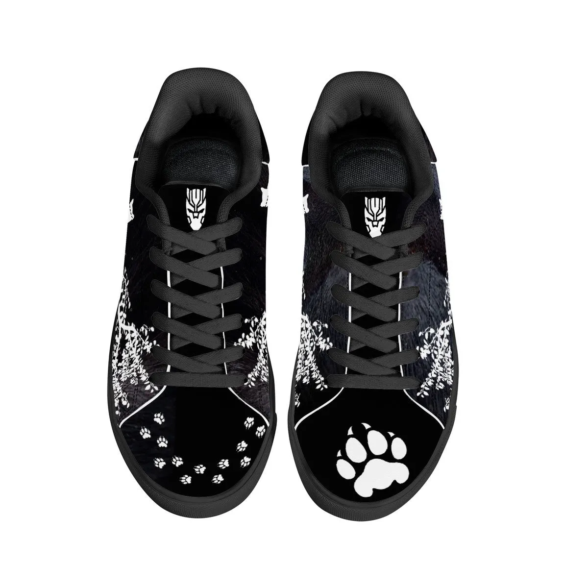 Black Panther Limited Edition- Black | Low Top Customized | Shoe Zero