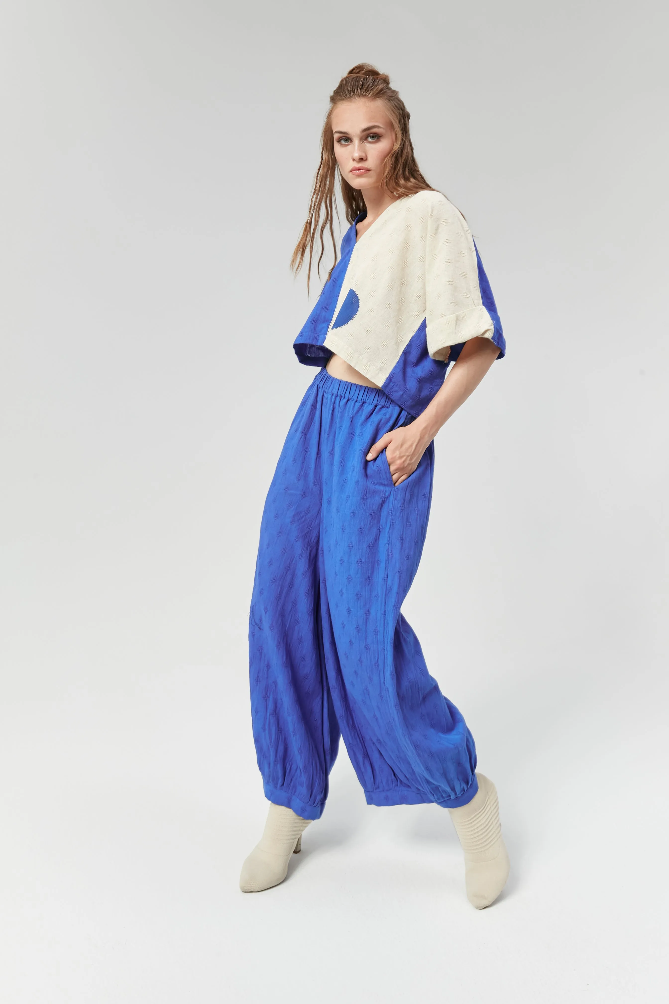 BLUE ATHENS PANTS