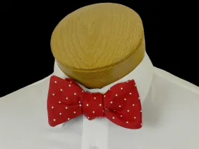 Boy's Bow Tie 23579 Red/White Dot