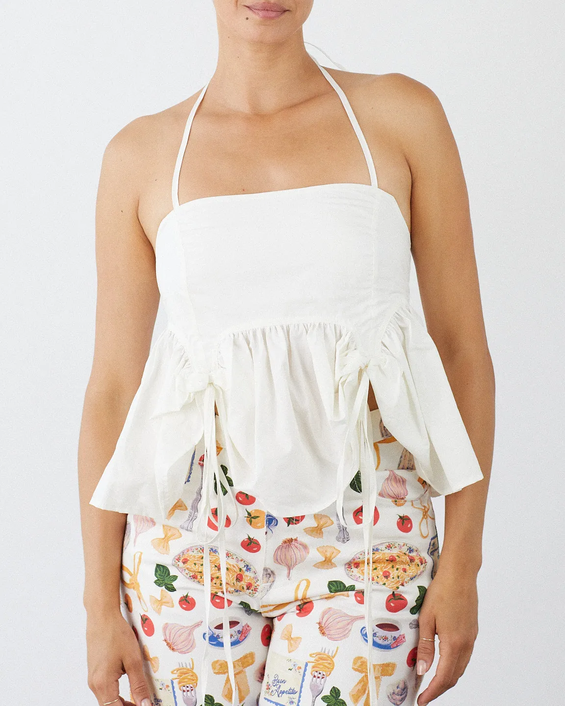 Butterfly Blouse - Lily White