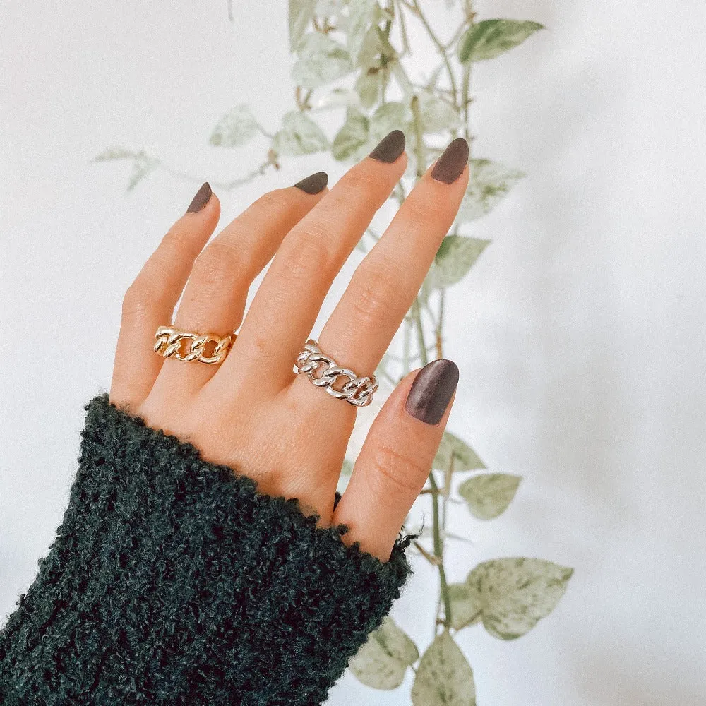 Chévere Chunky Chain Ring