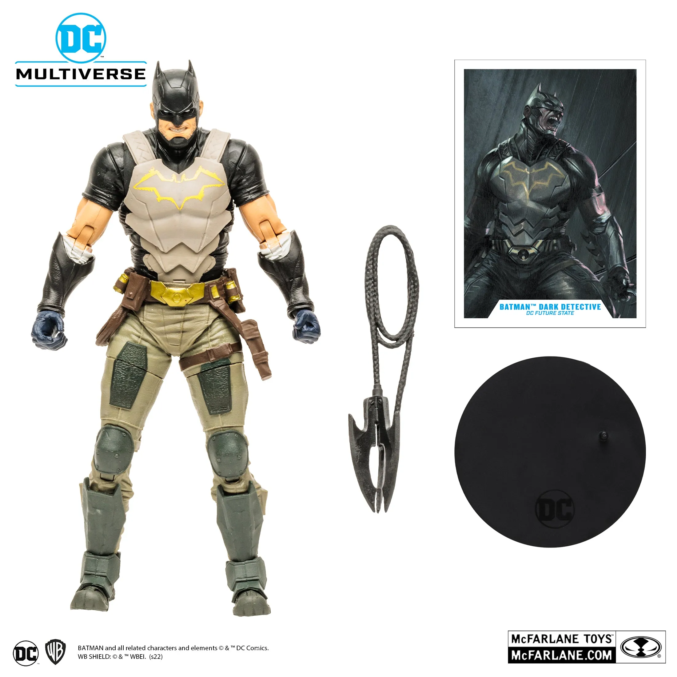 DC Multiverse Batman Dark Detective (Gold Label) 7" Inch Scale Action Figure - McFarlane Toys *SALE!*