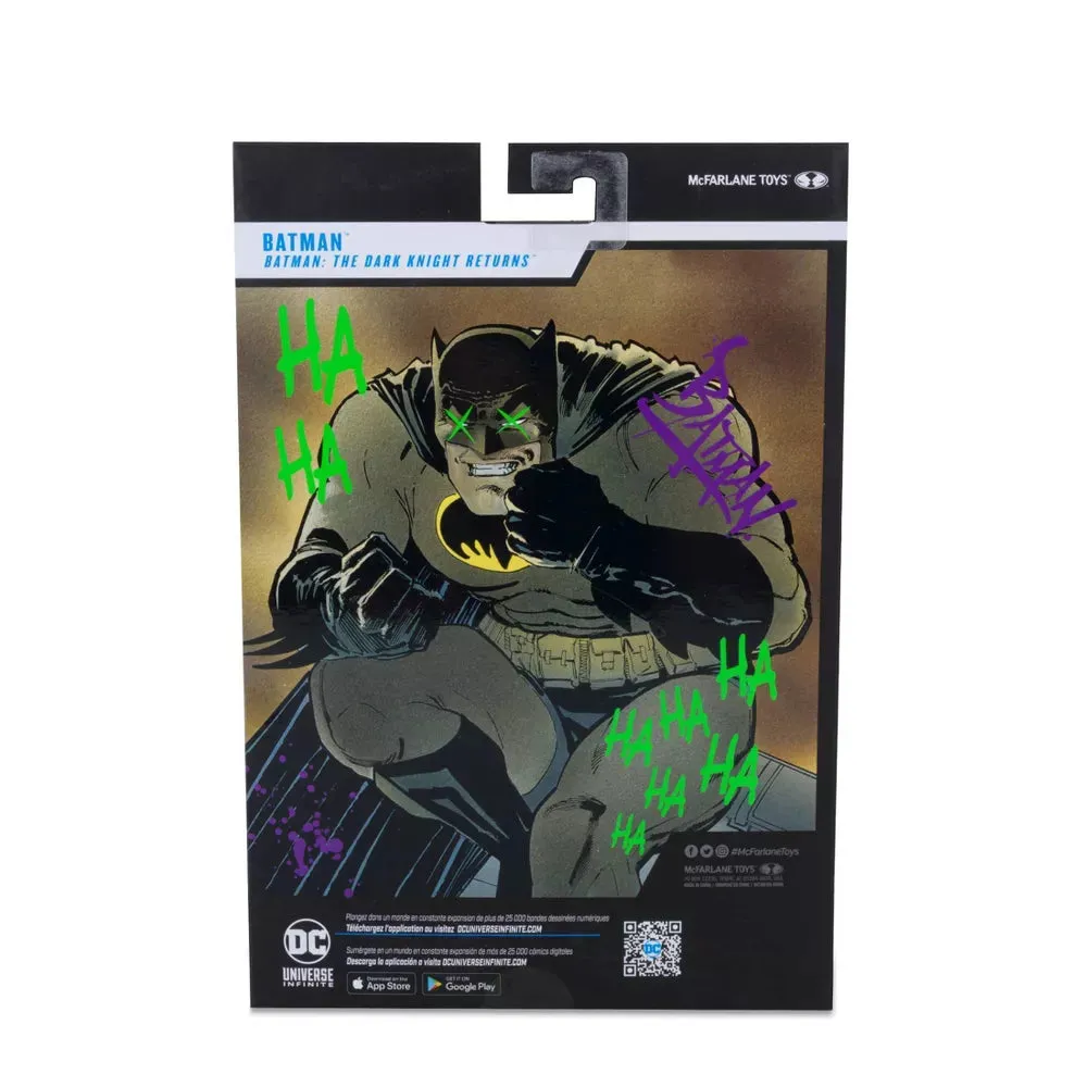 DC Multiverse Batman Dark Knight Returns (Jokerized) (Gold Label) 7" Inch Scale Action Figure - McFarlane Toys (Target Exclusive)