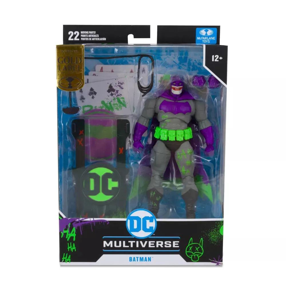 DC Multiverse Batman Dark Knight Returns (Jokerized) (Gold Label) 7" Inch Scale Action Figure - McFarlane Toys (Target Exclusive)