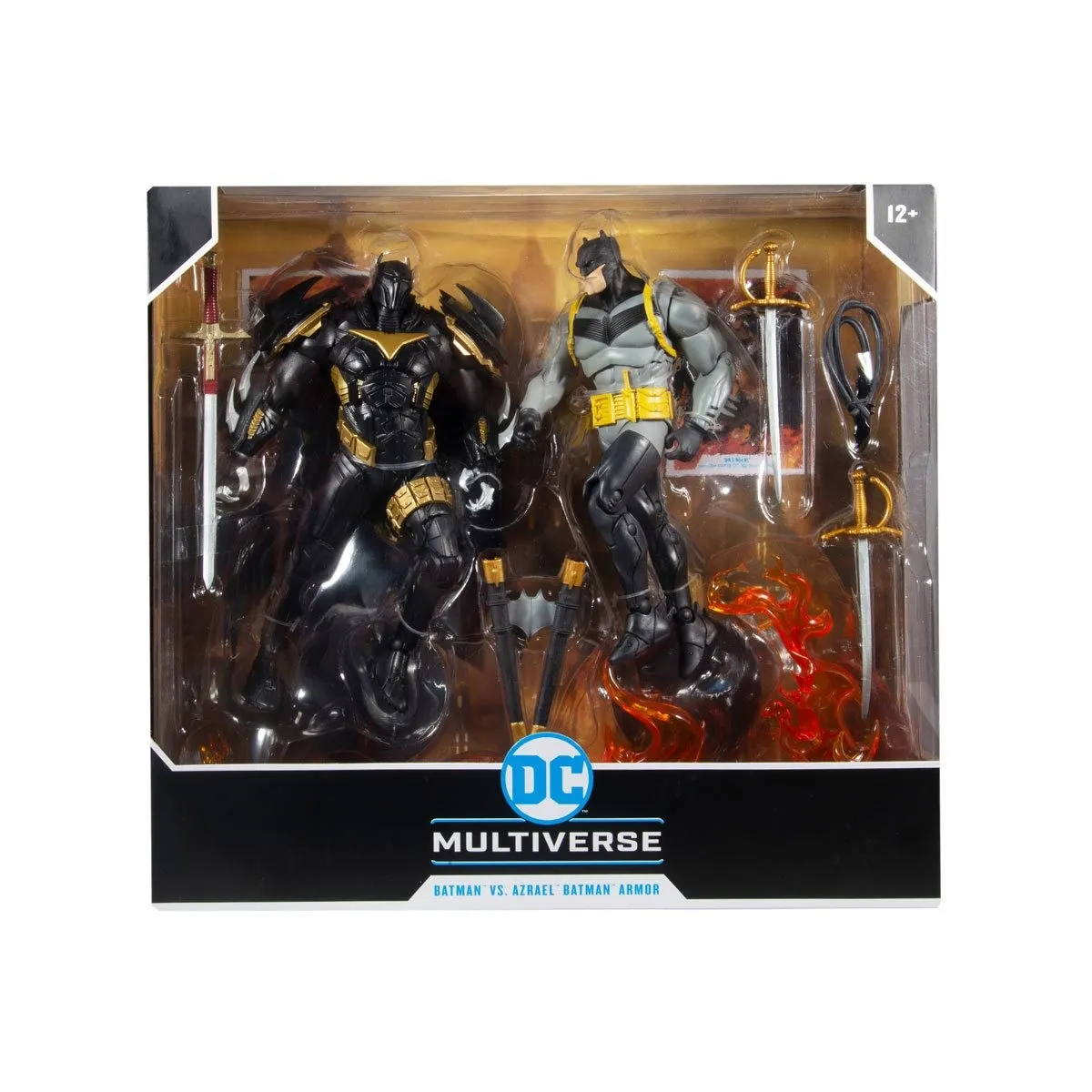 DC Multiverse Batman vs Azrael Batman Armor 7" Inch Action Figure Two Pack - McFarlane Toys