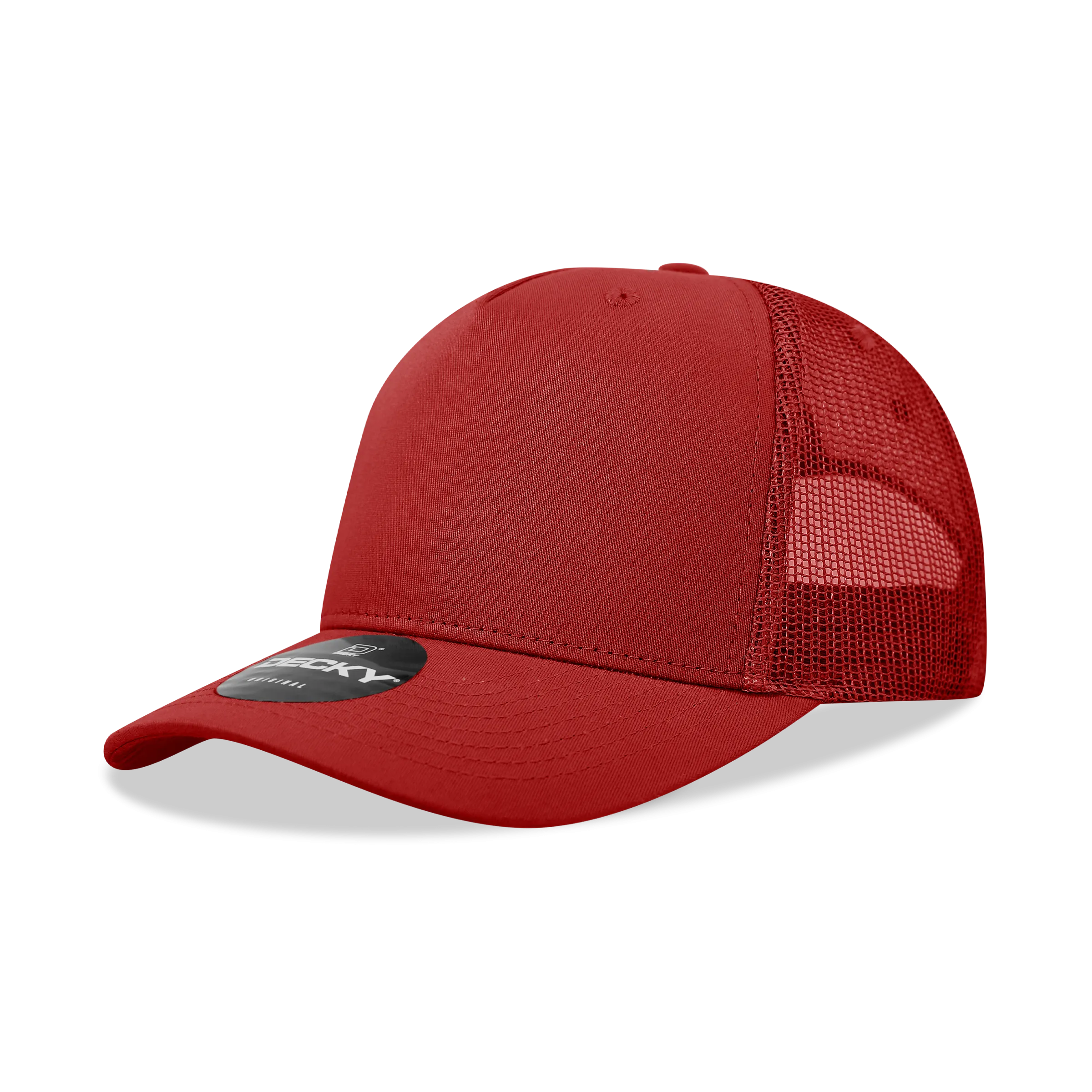 Decky 1145 5 Panel Trucker Hat Mesh Back Cap