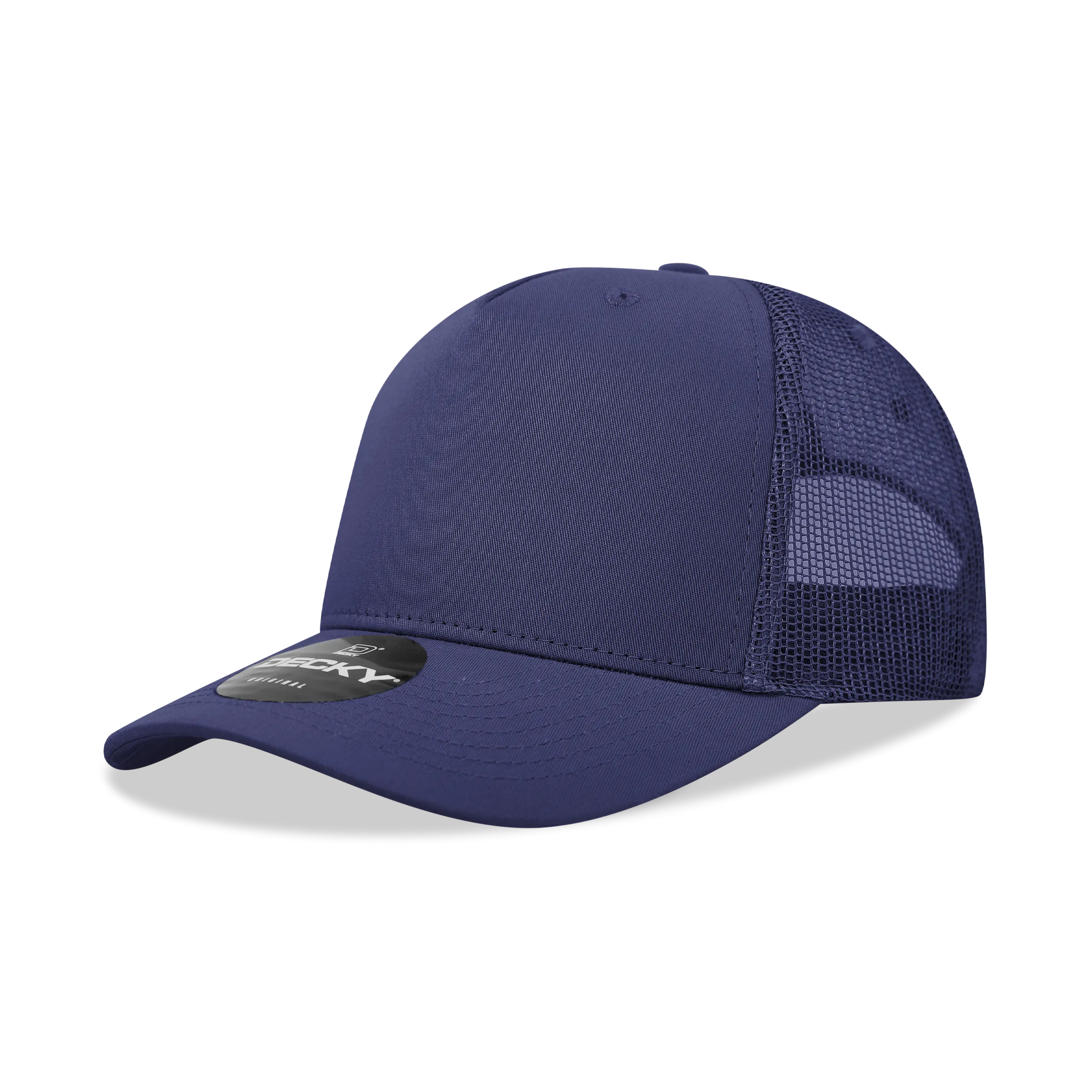 Decky 1145 5 Panel Trucker Hat Mesh Back Cap