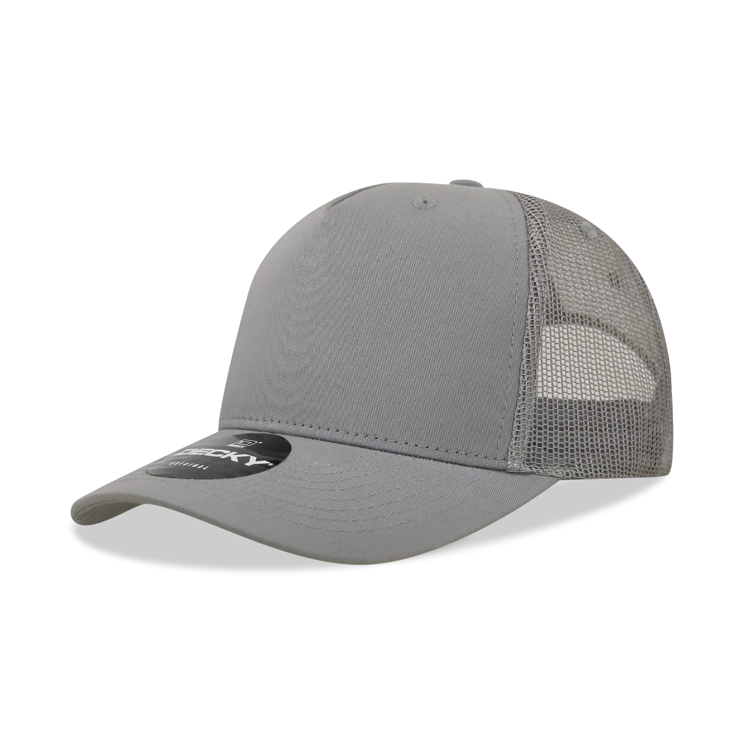 Decky 1145 5 Panel Trucker Hat Mesh Back Cap