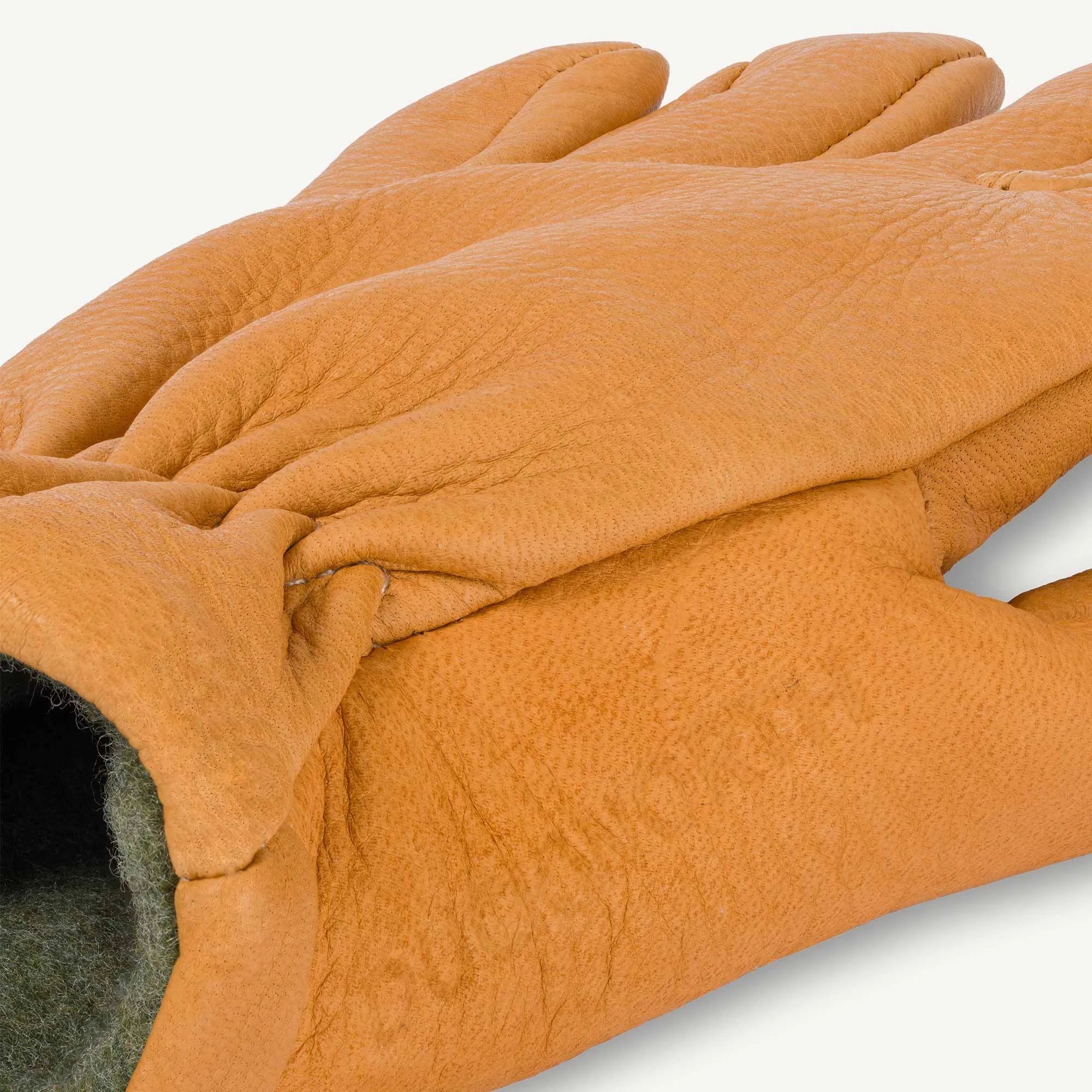 Deerskin Roper Glove - Lined