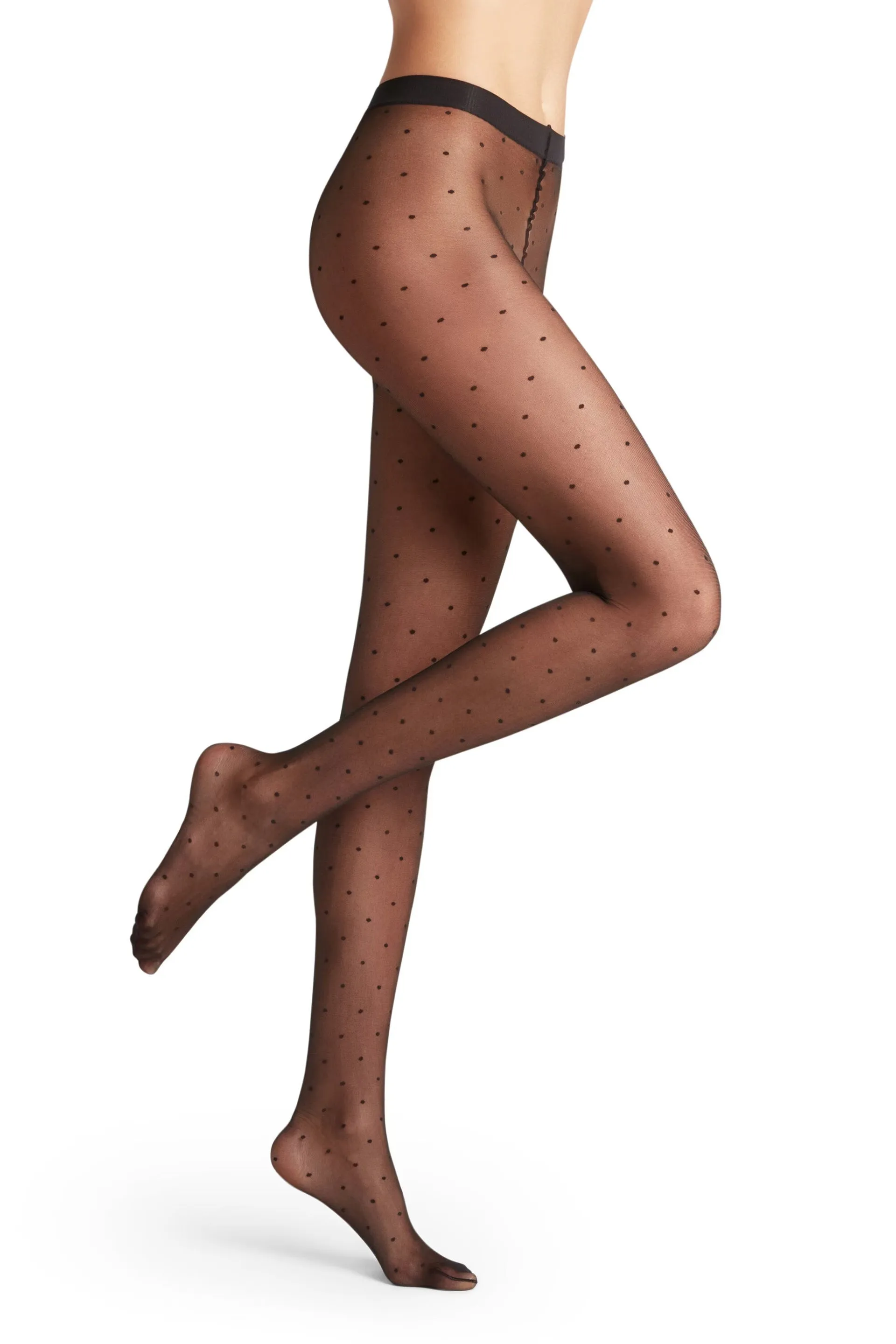 Dot 15 DEN Women Tights Black