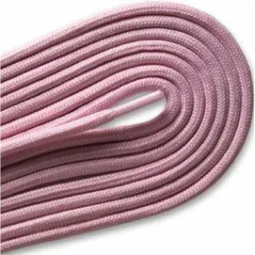 Fashion Casual/Athletic Round 3/16 Laces Custom Length with Tip - Pink (1 Pair Pack) Shoelaces