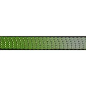 Glitter Flat Laces Custom Length with Tip - Lime Gradient (1 Pair Pack) Shoelaces