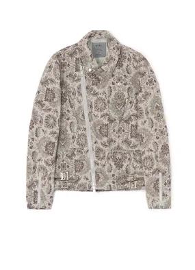 GOBELIN-STYLE JACQUARD OVER SIZED RIDERS JACKET