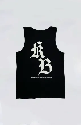 Kailua Boys - KB Black Letter Heavyweight Tank Top