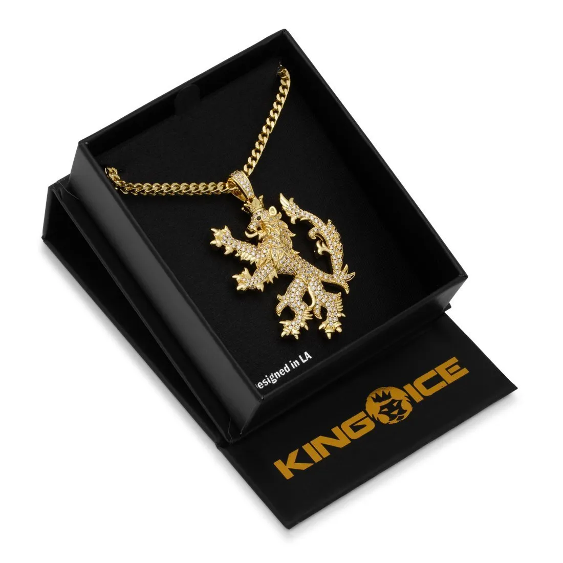 Knight Lion Necklace