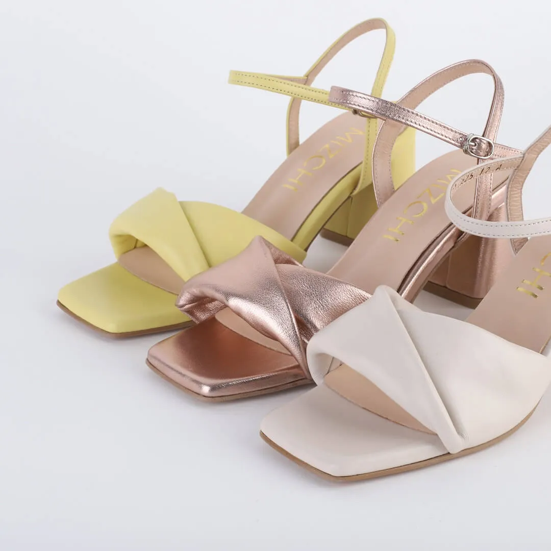 LEONA - leather sandal