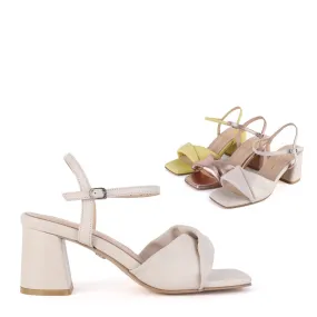 LEONA - leather sandal