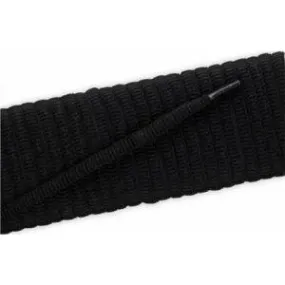 Oval Athletic Laces - Black (2 Pair Pack) Shoelaces