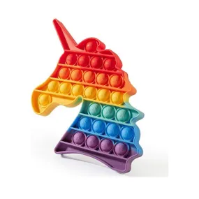 Rainbow Unicorn Pop it Fidget Toy