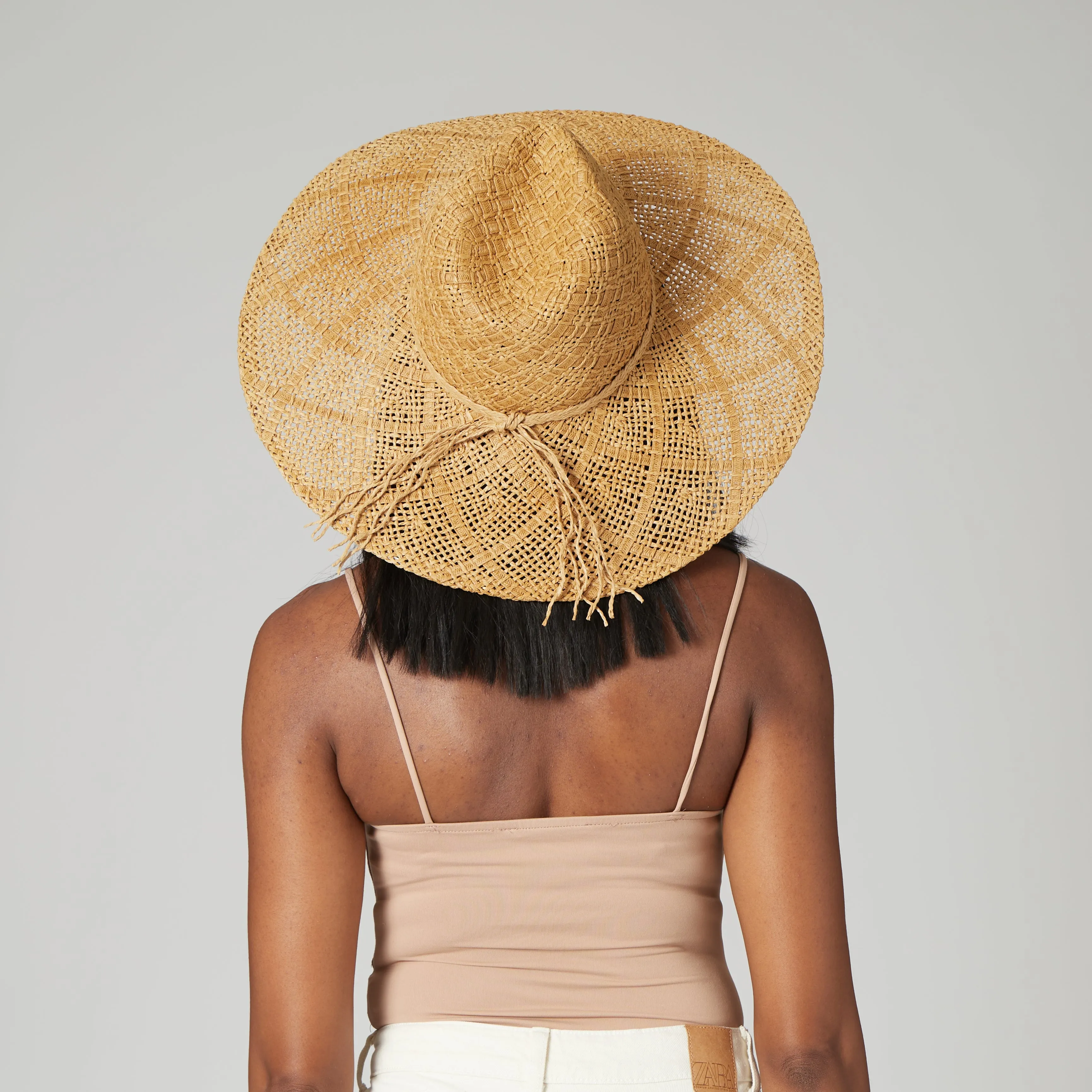 Sun Dialed Woven Pattern Fedora