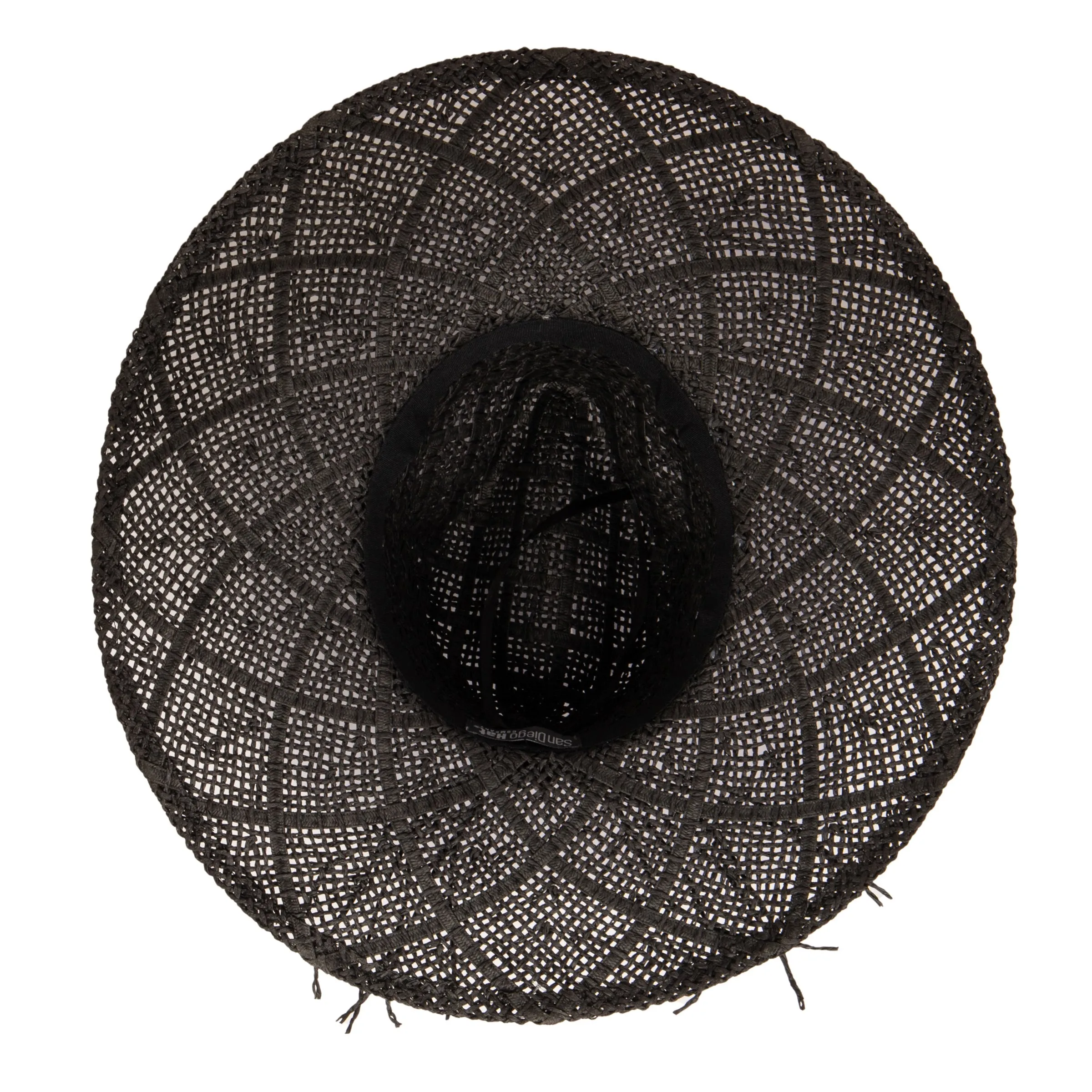 Sun Dialed Woven Pattern Fedora