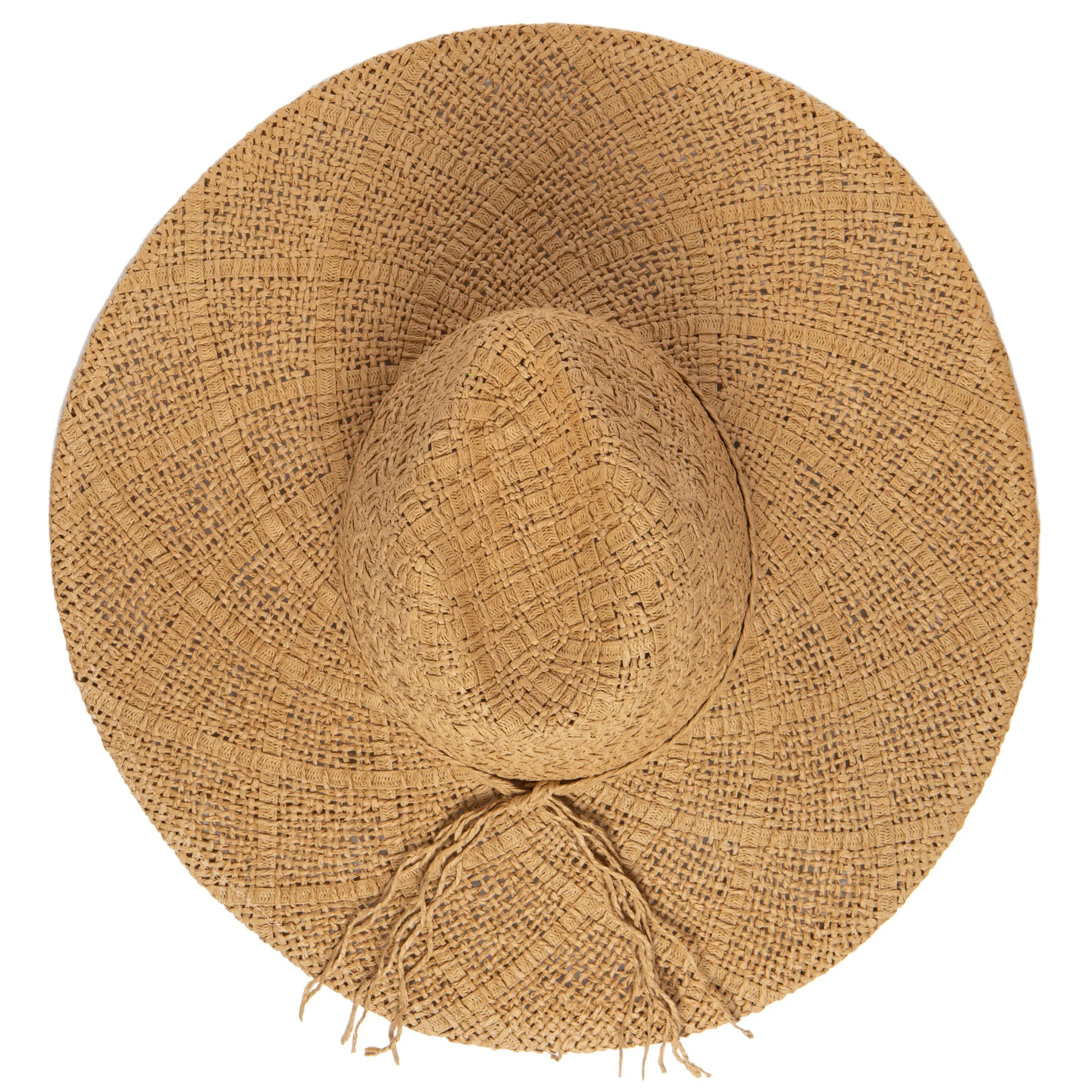 Sun Dialed Woven Pattern Fedora