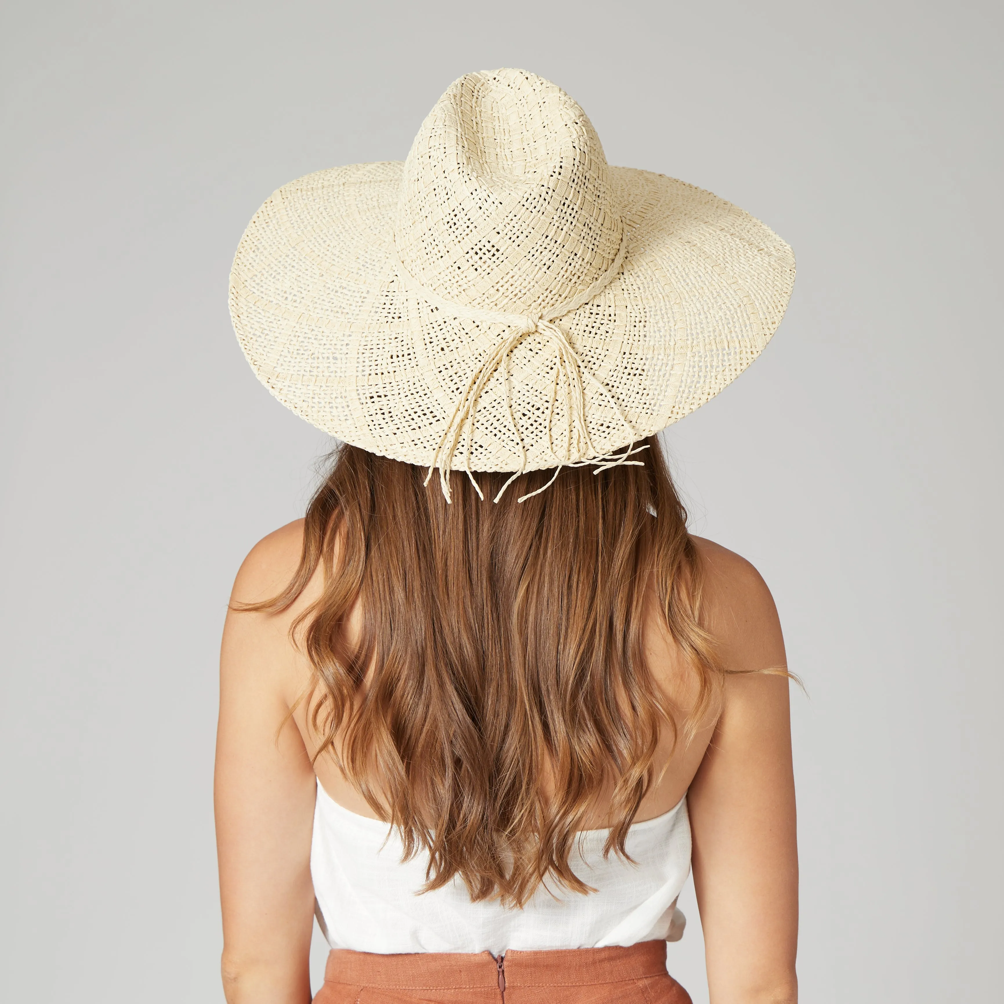 Sun Dialed Woven Pattern Fedora