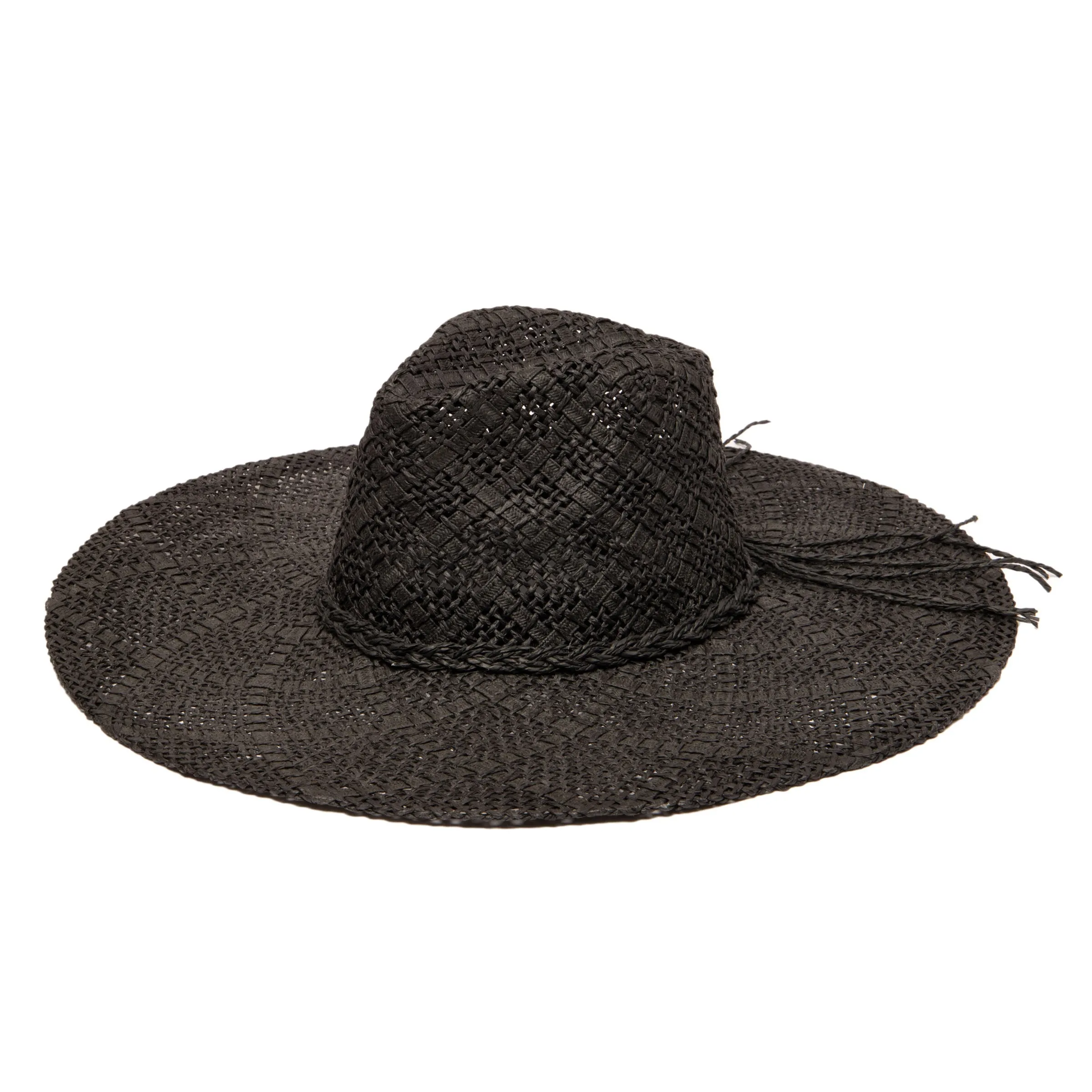 Sun Dialed Woven Pattern Fedora