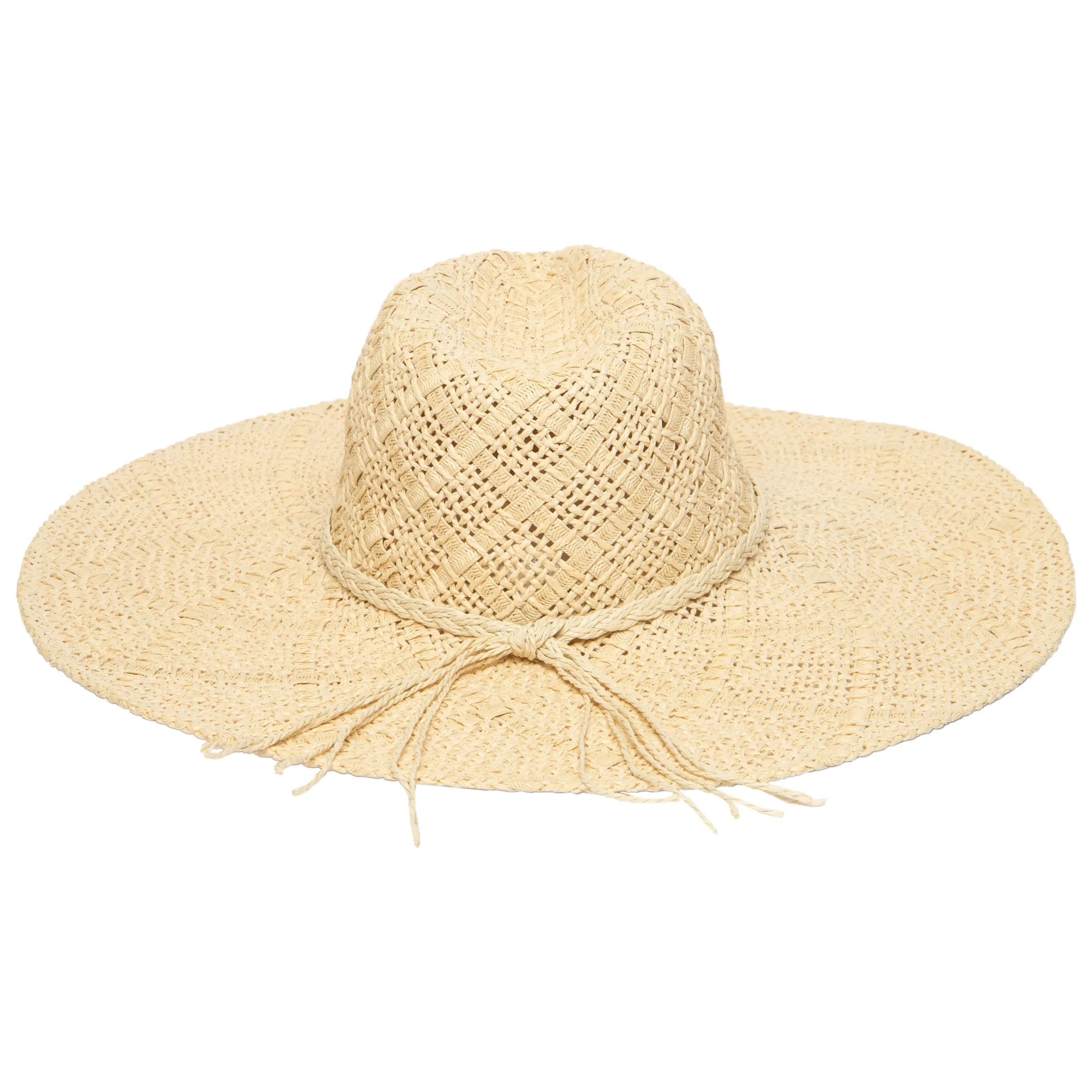 Sun Dialed Woven Pattern Fedora