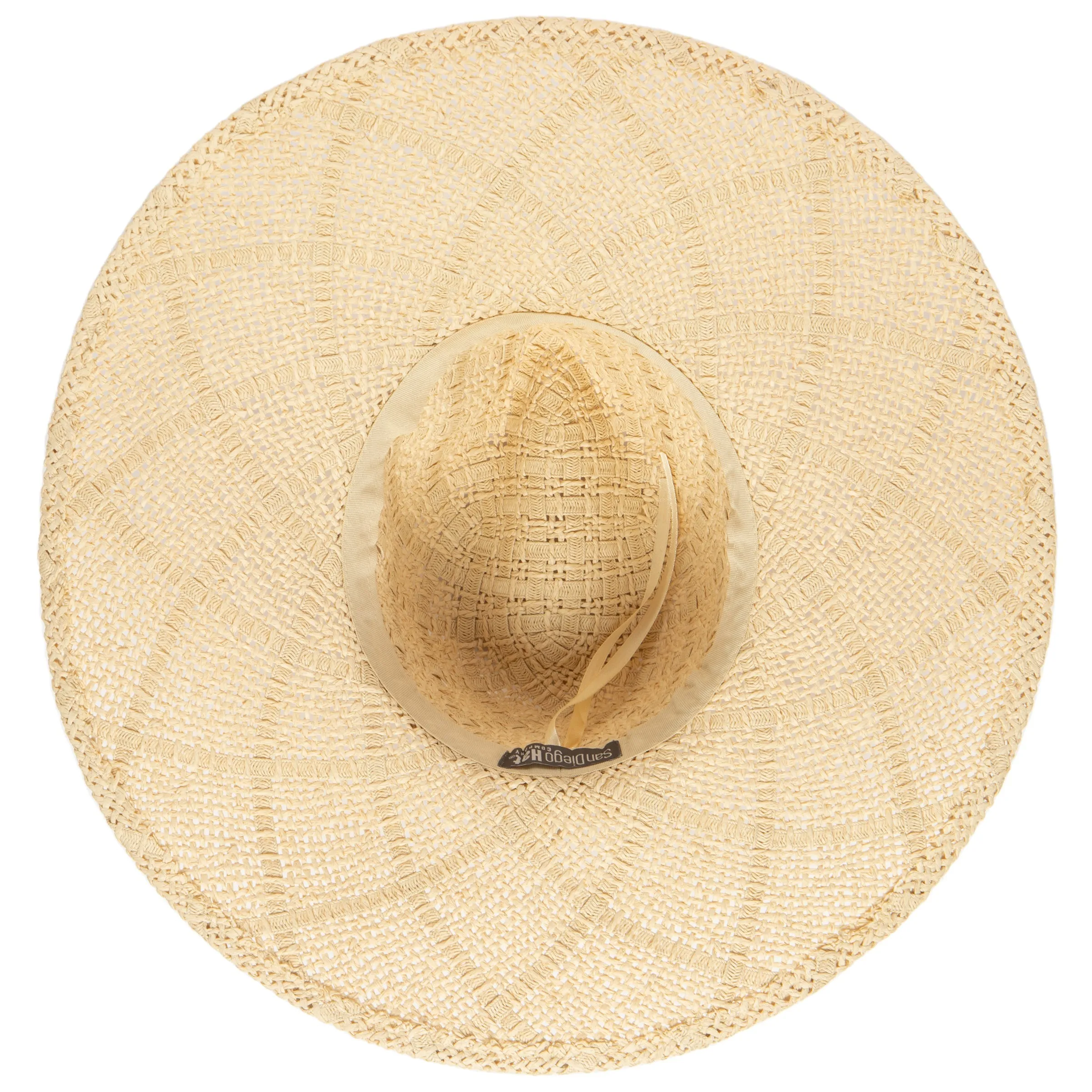 Sun Dialed Woven Pattern Fedora