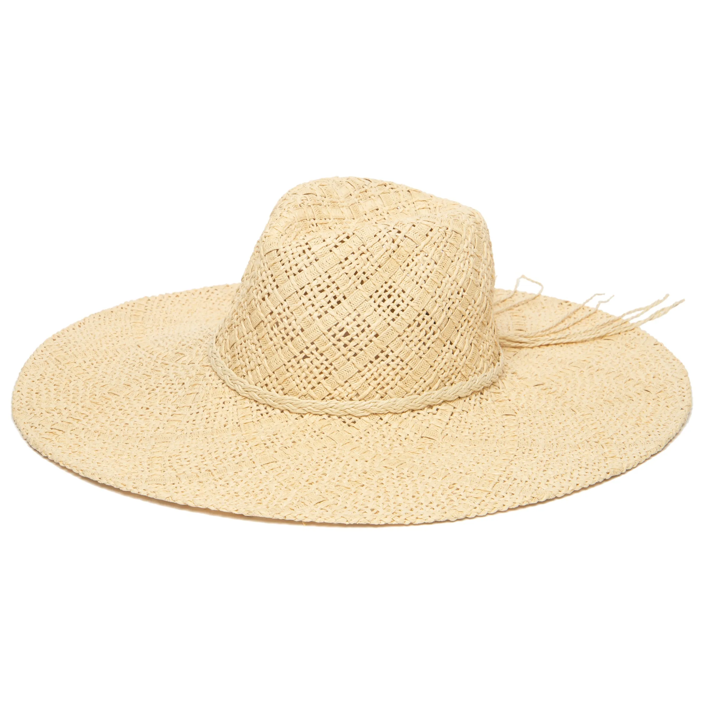 Sun Dialed Woven Pattern Fedora