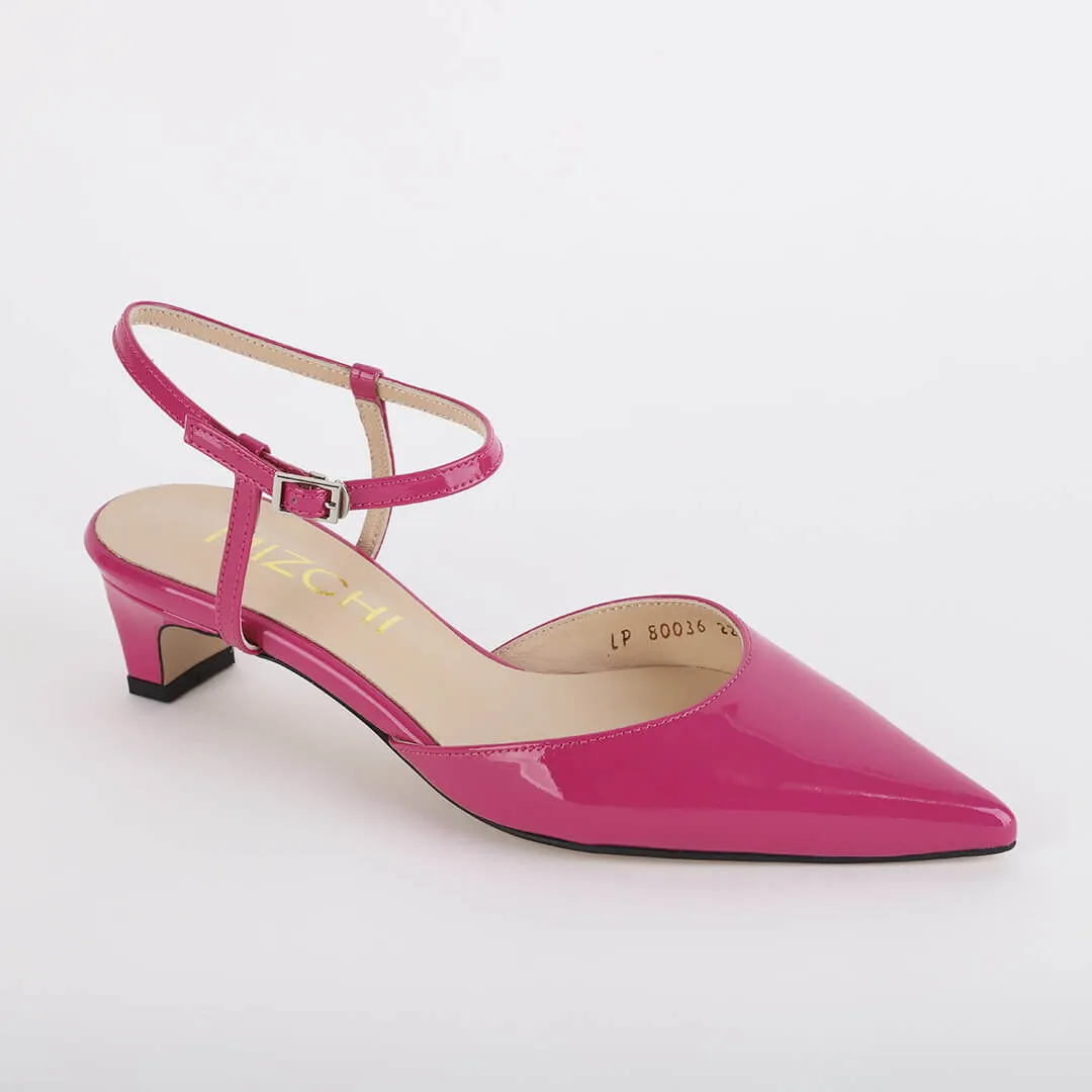 *UK 1 - CARROW - pink, 4cm heels