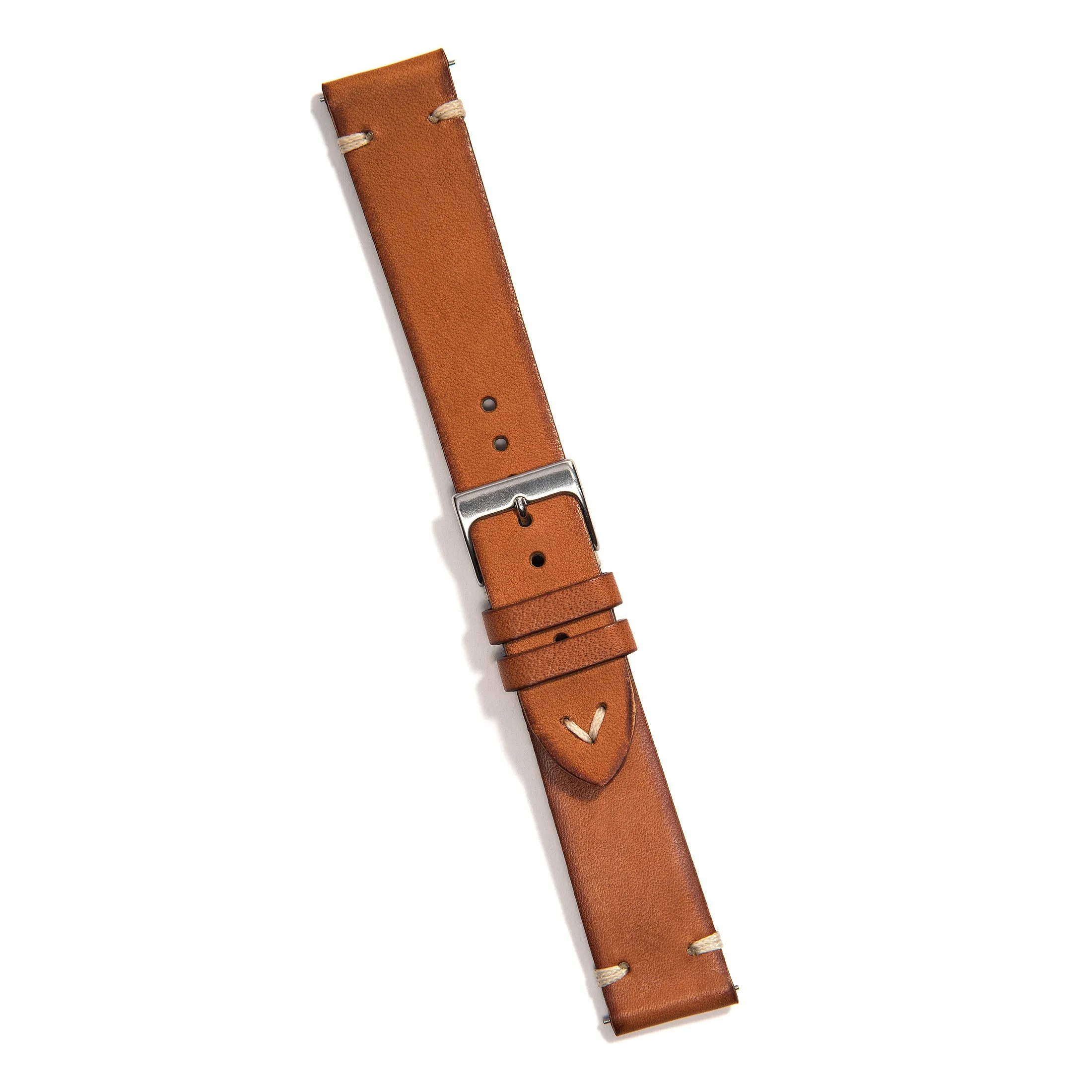 UNIVERSAL HAZELNUT VINTAGE UNIVERSAL LEATHER WATCH STRAP