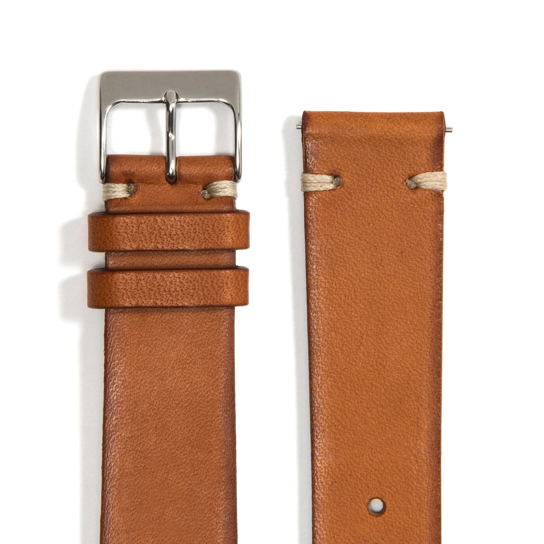 UNIVERSAL HAZELNUT VINTAGE UNIVERSAL LEATHER WATCH STRAP