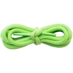 Waxed Cotton Round 3/16 - Neon Green (12 Pair Pack) Shoelaces