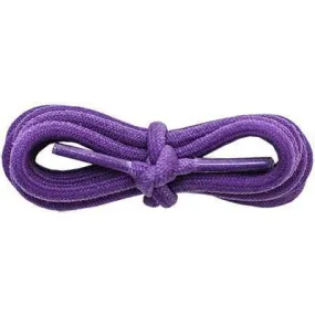 Waxed Cotton Round 3/16 - Purple (12 Pair Pack) Shoelaces