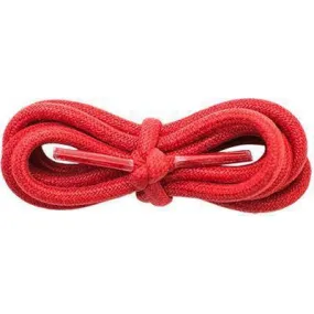 Wholesale Waxed Cotton Round 3/16 - Red (12 Pair Pack) Shoelaces