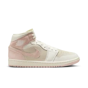 Women's Air Jordan 1 Mid SE 'Coconut Milk/Legend Pink'